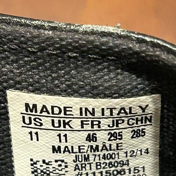 Excellent condition ADIDAS: NEIGHBORHOOD ADILETTE SLIDES (CORE BLACK) size 11 - Picture 5 of 7